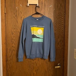 Nature Backs Crewneck